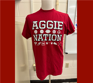 Red Aggie Nation Shirt